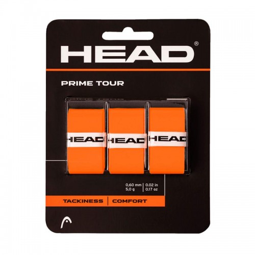 Overgrip Head Prime Tour Arancione 3 Unità
