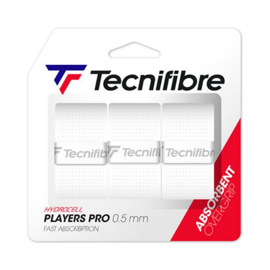 Tecnifibre Players Pro Bianco Overgrip 3 Unita  Offerta + Economico