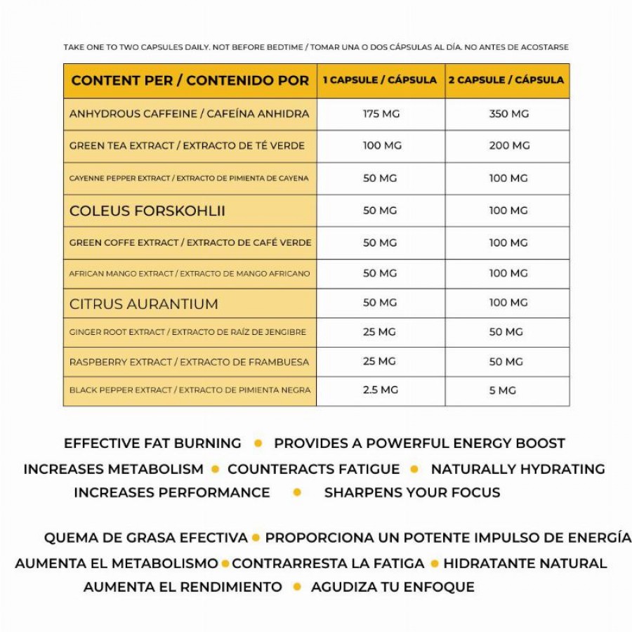 Confezione Bote Padel Performance Energizer 60 Capsule X2