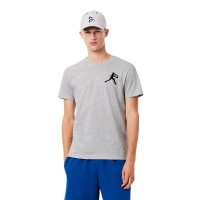 Pack Lacoste Novak Djokovic T-Shirt Cappellino Grigio e Bianco