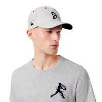 Pack Lacoste Novak Djokovic T-Shirt Cappellino Grigio e Bianco