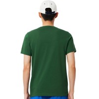 Pack Lacoste Novak Djokovic T-Shirt Cappellino Verde e Bianco