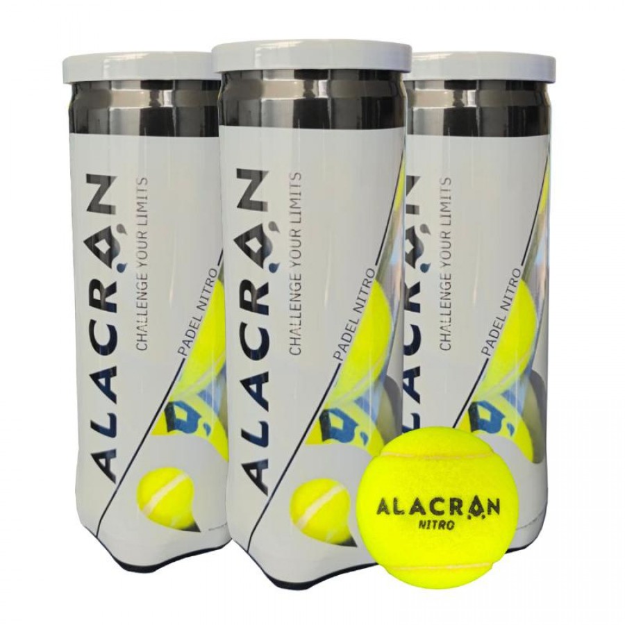 Confezione da 3 Botes de Pelotas Alacran Nitro