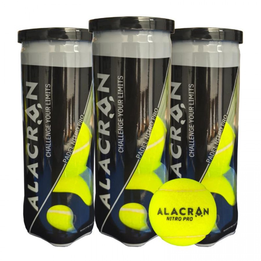 Confezione da 3 Batterie Alacran Nitro Pro
