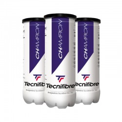 Pacchetto di 3 contenitori di palline Tecnifibre Champion