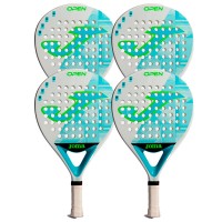 Joma Open Bianco Turchese Fluor X4 Confezione  Offerta + Economico