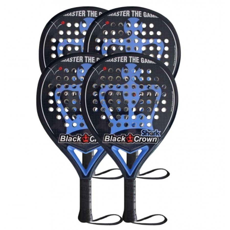 Confezione Pala Black Crown Shark x4  Offerta + Economico
