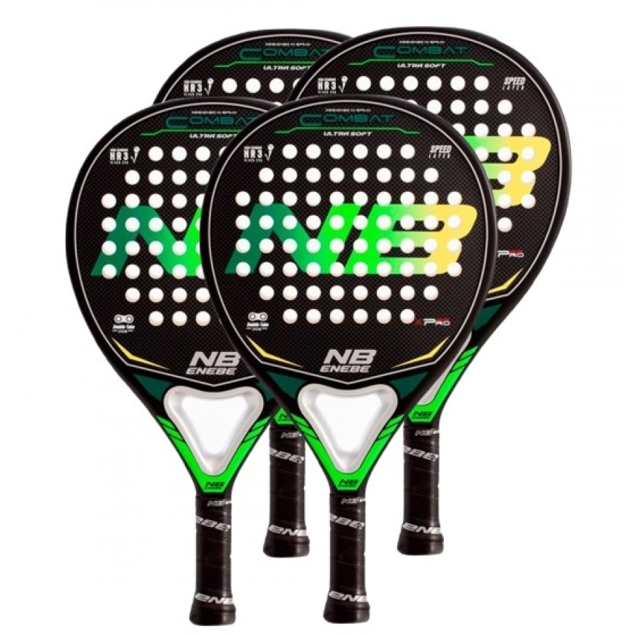 Pacchetto Enebe Combat Green Yellow Paddle x4  Offerta + Economico