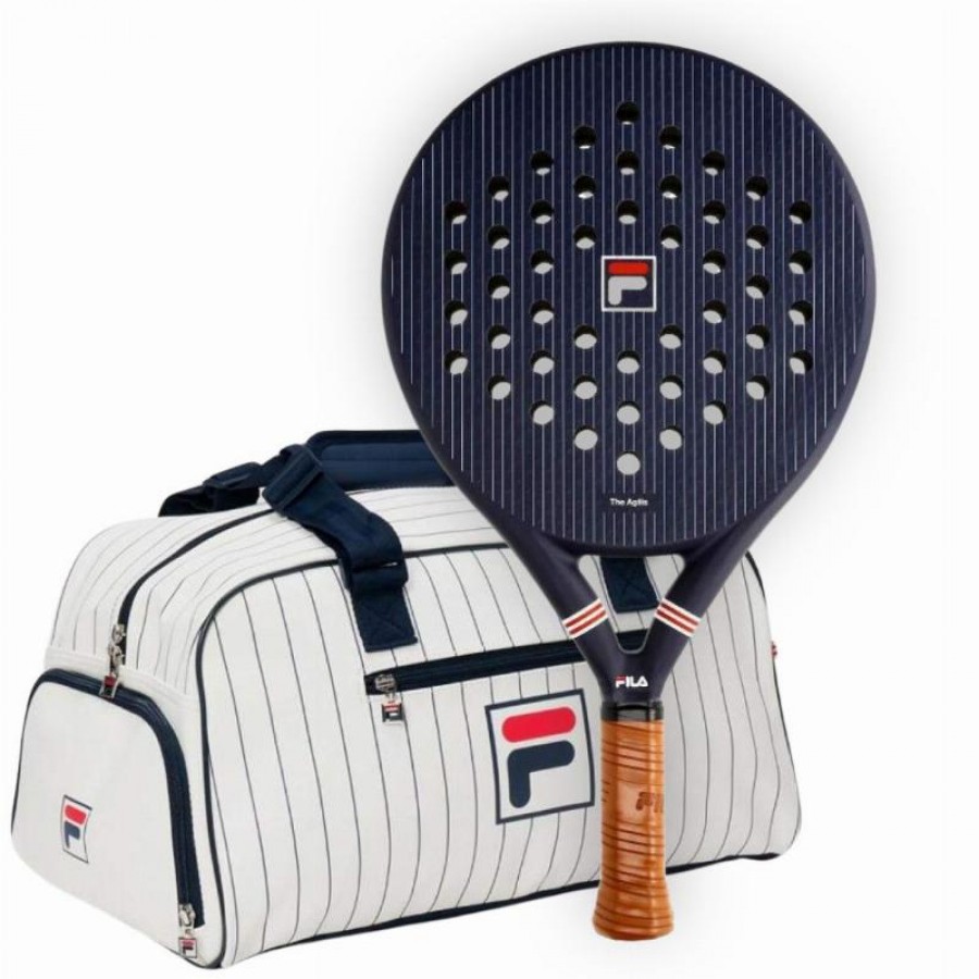 Pack Fila The Agilis Blue Borsa per Racchette e Racchette da Padel  Offerta + Economico