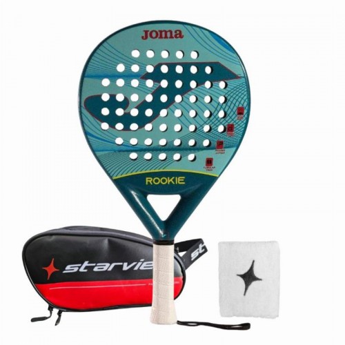 Joma Rookie Blue Shovel Pack con borsa da toilette e braccialetto