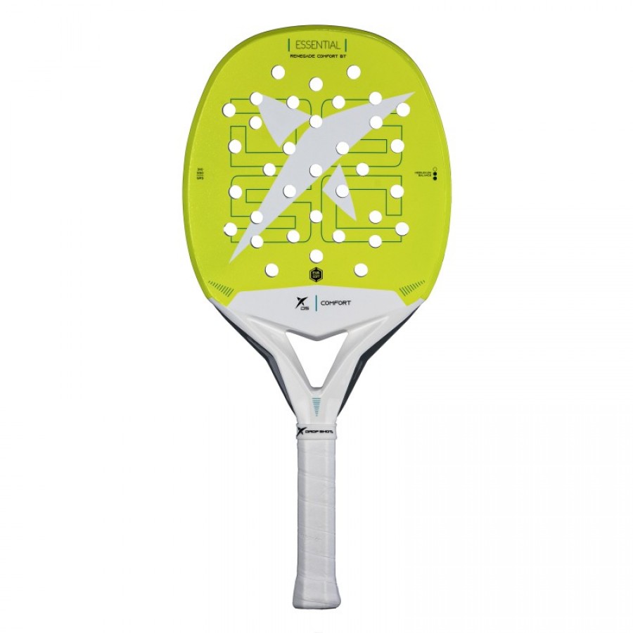 Renegade Comfort Racchetta da Beach Tennis Gialla Drop Shot  Offerta + Economico