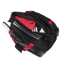 Adidas Ale Galan Multigame 3.4 Nero Rosso Borsa per racchette da padel