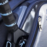 Manu Martin Aqua Navy Blue Kombat Borsa per racchette da padel  Offerta + Economico