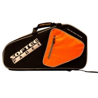 Softee Padel Padel Square Borsa da padel arancione fluorescente  Offerta + Economico