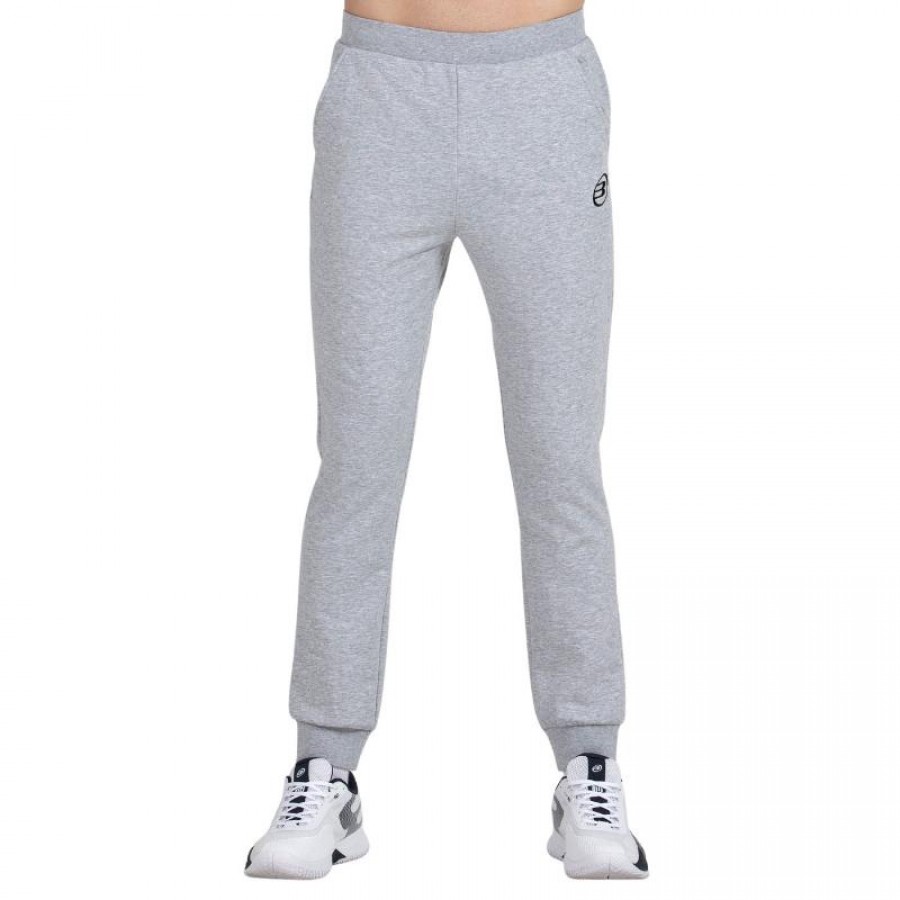 Pantaloni Bullpadel Basar Medium Grigio Vigore