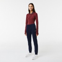 Pantaloni Lacoste blu navy da donna  Offerta + Economico
