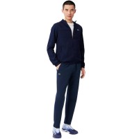 Pantaloni Lacoste Sport Blu Navy Verde  Offerta + Economico