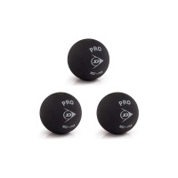 Dunlop Pro Palla da Squash Gialla a Doppio Punto 3 Unita  Offerta + Economico