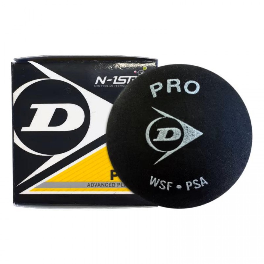 Dunlop Pro Palla da Squash Gialla a Doppia Punta  Offerta + Economico