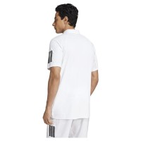 Polo Adidas Club 3 Strisce Bianco Nero