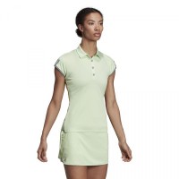 Polo Adidas Club 3 Strisce Verde Grigio