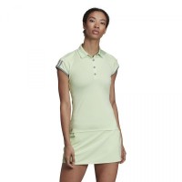 Polo Adidas Club 3 Strisce Verde Grigio
