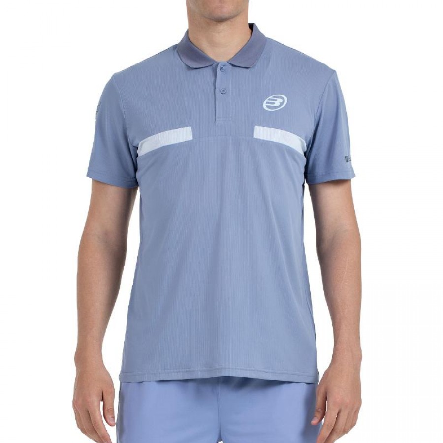 Bullpadel Calzadil Polo Ombra Azzurro