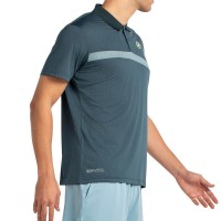 Bullpadel Polo Glow Verde Scuro Vigore