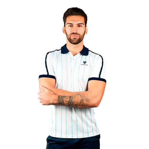Cartri Amonet Polo Blu Navy Bianco