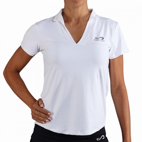 Polo Endless Maniche Onice Blanco