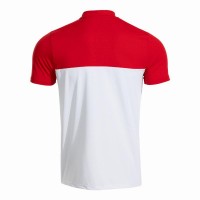 Polo Joma A1 Padel Bianco Rosso  Offerta + Economico