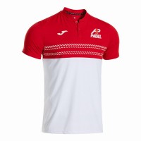Polo Joma A1 Padel Bianco Rosso  Offerta + Economico