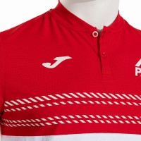 Polo Joma A1 Padel Bianco Rosso  Offerta + Economico