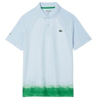 Polo Lacoste Daniil Medvedev Ultra Dry Azul Claro Verde  Offerta + Economico