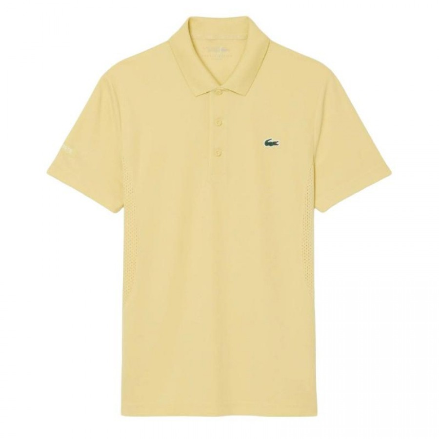 Lacoste Novak Djokovic Polo Giallo da Tennis