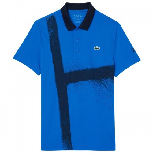 Polo Lacoste Novak Djokovic Ultra Dry Azul Marino