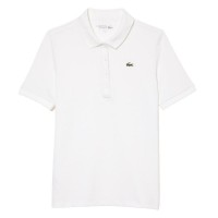 Polo Lacoste Pique Bianco Donna  Offerta + Economico