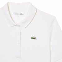 Polo Lacoste Pique Bianco Donna  Offerta + Economico
