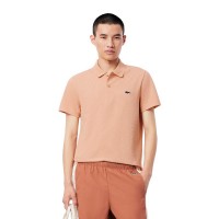 Polo Lacoste Regular Fit Algodon Beige Corallo  Offerta + Economico