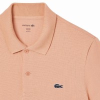 Polo Lacoste Regular Fit Algodon Beige Corallo  Offerta + Economico