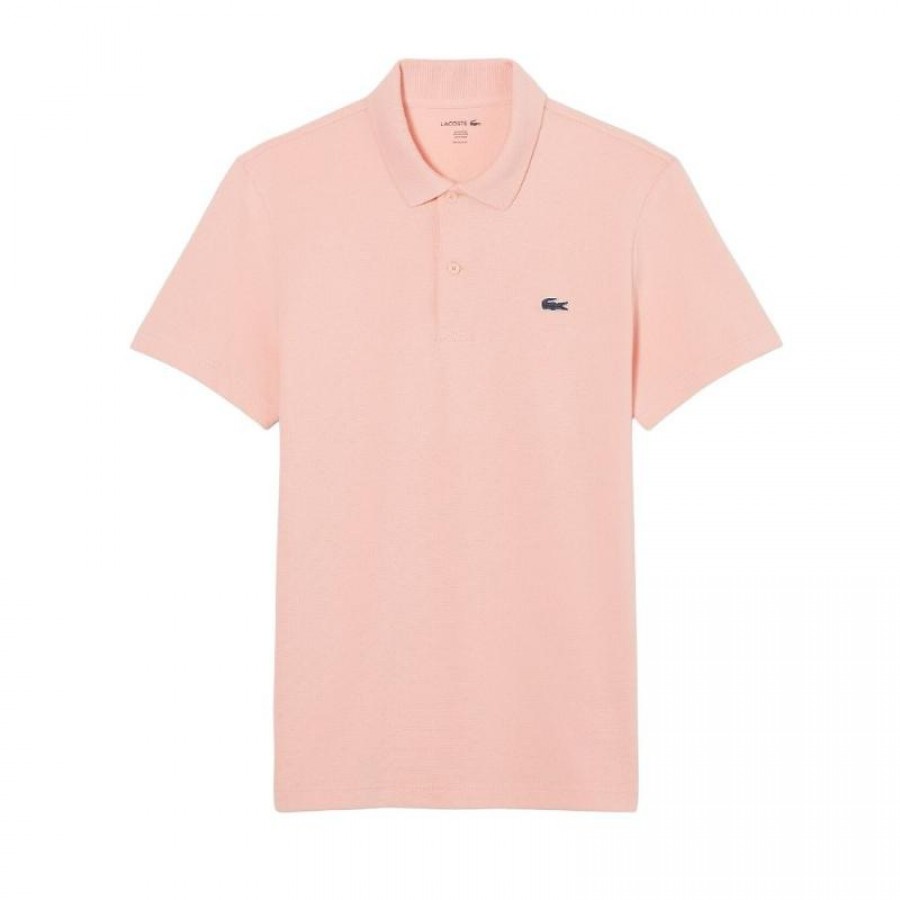 Polo Lacoste Regolare Algodon Rosado