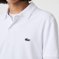 Polo Lacoste Regular Fit Blanco  Offerta + Economico