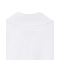 Polo Lacoste Blanco Mujer Ultra Dry Senza maniche