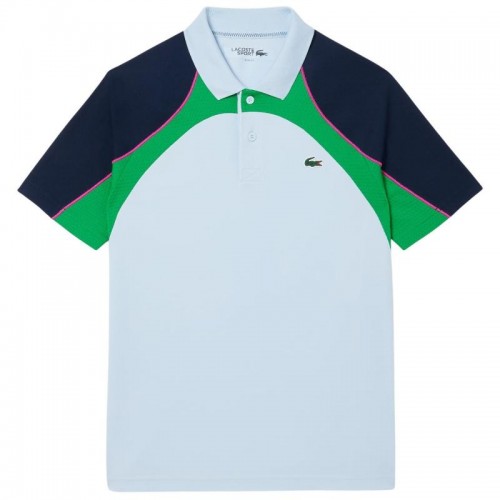 Polo Lacoste Ultra Dry Azul Verde