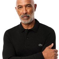 Polo Manga Larga Lacoste Regular Fit Algodon