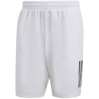 Pantaloncini Adidas Club 3-Stripe Bianco Nero