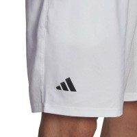 Pantaloncini Adidas Club 3-Stripe Bianco Nero