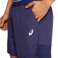 Corto Asics Club 7In Azul Peacoat  Offerta + Economico