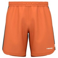 Testa corta Potere Naranja Azul Marino