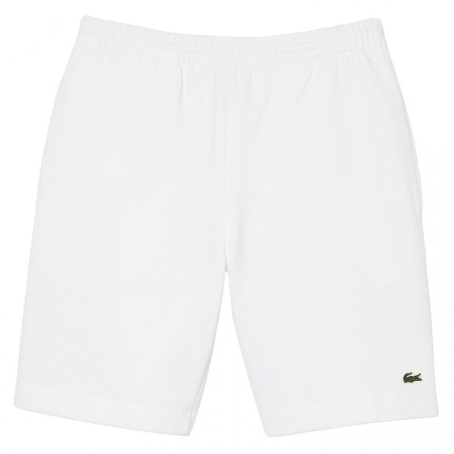 Pantaloncini Lacoste Regular Fit Blanco  Offerta + Economico